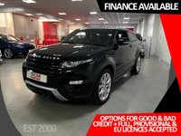 USED 2012 12 LAND ROVER RANGE ROVER EVOQUE 2.2 SD4 DYNAMIC LUX 3d 190 BHP * CLIMATE * NAVIGATION * GLASS PAN ROOF * PRIVACY * 20" ALLOYS *