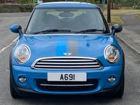USED 2013 63 MINI HATCH COOPER 1.6 COOPER D BAYSWATER 3d 110 BHP Full Black Leather Upholstery