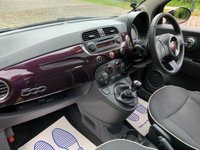 USED 2015 11 FIAT 500 1.2 LOUNGE 3d 69 BHP STUNNING GREAT SPEC 2015 FIAT 500 LOUNGE - 16 INCH UPGRADE ALLOYS - PANORAMIC GLASS ROOF - CHILL-OUT PURPLE PEARL METALLIC - CHROME PACK - &pound;30 PER YEAR ROAD TAX - LOW INSURANCE GROUP - IDEAL 1ST CAR