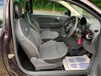 USED 2015 11 FIAT 500 1.2 LOUNGE 3d 69 BHP STUNNING GREAT SPEC 2015 FIAT 500 LOUNGE - 16 INCH UPGRADE ALLOYS - PANORAMIC GLASS ROOF - CHILL-OUT PURPLE PEARL METALLIC - CHROME PACK - &pound;30 PER YEAR ROAD TAX - LOW INSURANCE GROUP - IDEAL 1ST CAR