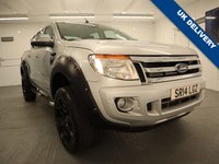 USED 2014 14 FORD RANGER 2.2 LIMITED 4X4 DCB TDCI 4d 148 BHP TOW PACK DOUBLE CAB