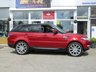 USED 2014 14 LAND ROVER RANGE ROVER SPORT 3.0 SDV6 HSE 5d 288 BHP Finished in FIRENZE RED METALIC with contrasting HEATED MEMORY LEATHER SEATS. This top of the range model is great, comfortable and fun to drive. This car is a good choice if you want a posh car that's brilliant for family life. Features include Tinted Windows, Rear view camera, Heated Memory front and rear Leather Seats, Sat Nav, DAB, Cruise, 22 " Alloys, and much more. Land Rover Dealer serviced at 10912 miles, 21973 miles, 36339 miles, 47320 miles, 59909 miles and at 89064 miles.