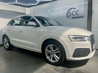 USED 2015 15 AUDI Q3 2.0 TDI QUATTRO S LINE 5d 182 BHP &pound;7k Extras, Quattro S Line