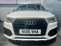 USED 2015 15 AUDI Q3 2.0 TDI QUATTRO S LINE 5d 182 BHP &pound;7k Extras, Quattro S Line