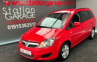 USED 2012 12 VAUXHALL ZAFIRA 1.6 EXCLUSIV 5d 113 BHP 