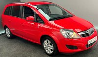 USED 2012 12 VAUXHALL ZAFIRA 1.6 EXCLUSIV 5d 113 BHP 