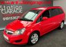 USED 2012 12 VAUXHALL ZAFIRA 1.6 EXCLUSIV 5d 113 BHP 