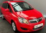 USED 2012 12 VAUXHALL ZAFIRA 1.6 EXCLUSIV 5d 113 BHP 
