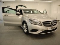 USED 2015 65 MERCEDES-BENZ A-CLASS 1.6 A180 BLUEEFFICIENCY SE 5d 122 BHP THIS ONE OWNER AND EXTREMELY LOW MILEAGE HAVING JUST COMPLETED A FULL SERVICE THIS CAR IS READY TO DRIVE AWAY.