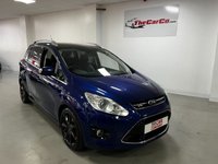 USED 2014 64 FORD GRAND C-MAX 1.6 TITANIUM X TDCI 5d 114 BHP * CLIMATE * 7 SEATS * ALLOYS *  PAN ROOF * PRIVACY * NAV * PARKING SENSORS *