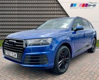 USED 2017 67 AUDI Q7 3.0 TDI QUATTRO S LINE 5d 269 BHP GLOSS BLACK DETAILING THROUGHOUT!
