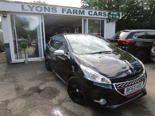 2013 63 Peugeot 208 1.6 THP GTI 3d 200 BHP