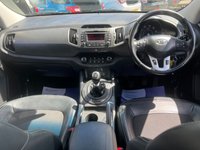 USED 2011 61 KIA SPORTAGE 1.7 CRDI 2 5d 114 BHP Economical - Great Spec and metallic Black