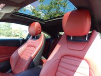 USED 2016 06 MERCEDES-BENZ C-CLASS 2.1 C 250 D AMG LINE PREMIUM 2d 201 BHP STUNNING-RED LEATHER
