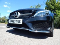 USED 2016 06 MERCEDES-BENZ C-CLASS 2.1 C 250 D AMG LINE PREMIUM 2d 201 BHP STUNNING-RED LEATHER