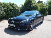 USED 2016 06 MERCEDES-BENZ C-CLASS 2.1 C 250 D AMG LINE PREMIUM 2d 201 BHP STUNNING-RED LEATHER