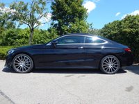 USED 2016 06 MERCEDES-BENZ C-CLASS 2.1 C 250 D AMG LINE PREMIUM 2d 201 BHP STUNNING-RED LEATHER