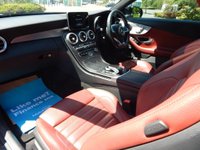 USED 2016 06 MERCEDES-BENZ C-CLASS 2.1 C 250 D AMG LINE PREMIUM 2d 201 BHP STUNNING-RED LEATHER