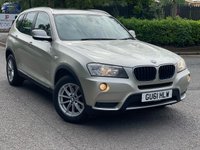 USED 2011 61 BMW X3 2.0 XDRIVE20D SE 5d 181 BHP 
