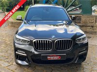 USED 2019 19 BMW X3 3.0 M40D 5d 261 BHP BMW X3 30D M-SPORT - X-DRIVE - AUTOMATIC WITH PADDLE SHIFT - PANORAMIC GLASS ROOF - SATELLITE NAVIGATION - FULL HEATED LEATHER - UPGRADE ALLOYS - COST NEW IN EXCESS OF &pound;56000 !!!!