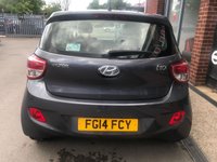 USED 2014 14 HYUNDAI I10 1.0 SE 5d 65 BHP &pound;20 YEAR TAX SERVICE HISTORY