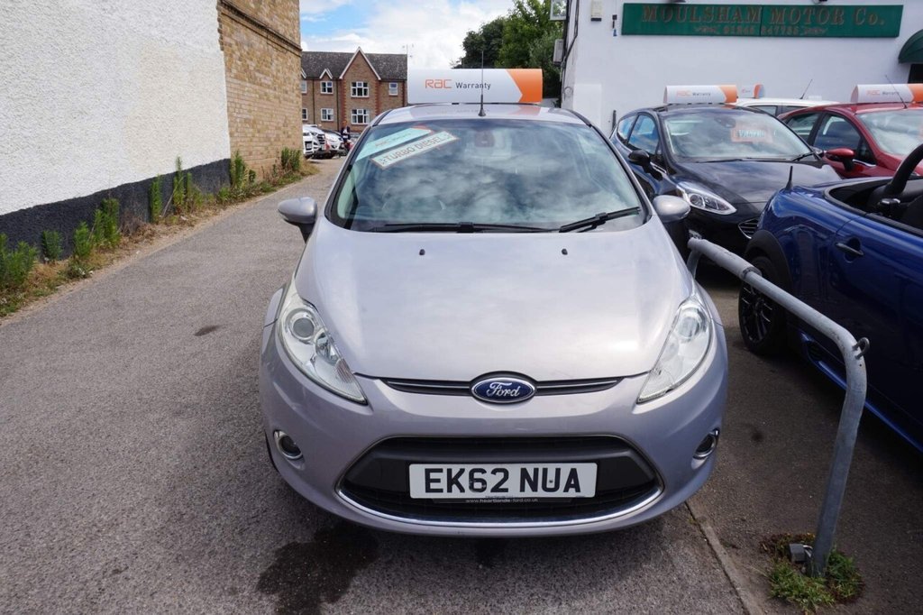 USED 2012 62 FORD FIESTA 1.4L TITANIUM TDCI 3d 69 BHP Â£20 ROAD TAX!!