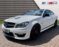 USED 2014 14 MERCEDES-BENZ C-CLASS 6.2 C63 V8 AMG Edition 507 Coupe 2dr Petrol MCT 507 bhp MERCEDES BENZ SERVICE HISTORY
