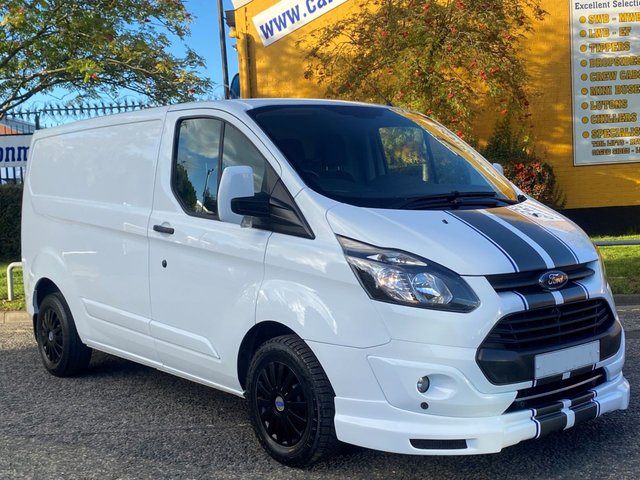 2017 17 Ford Transit Custom 2.0 290 TDCi 105 [ Workshop Racking ] + UPGRADE PACK SWB LOW ROOF P/V  Low Mileage