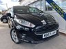 USED 2014 63 FORD FIESTA 1.2 ZETEC 3d 81 BHP LOW MILES + ALLOYS + AC + 8 STAMPS