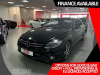 USED 2008 58 MERCEDES-BENZ CL 6.2 CL63 AMG 2d 518 BHP * SUNROOF * PARK SENSORS * CLIMATE * NAV * LEATHER * 20 INCH ALLOYS *