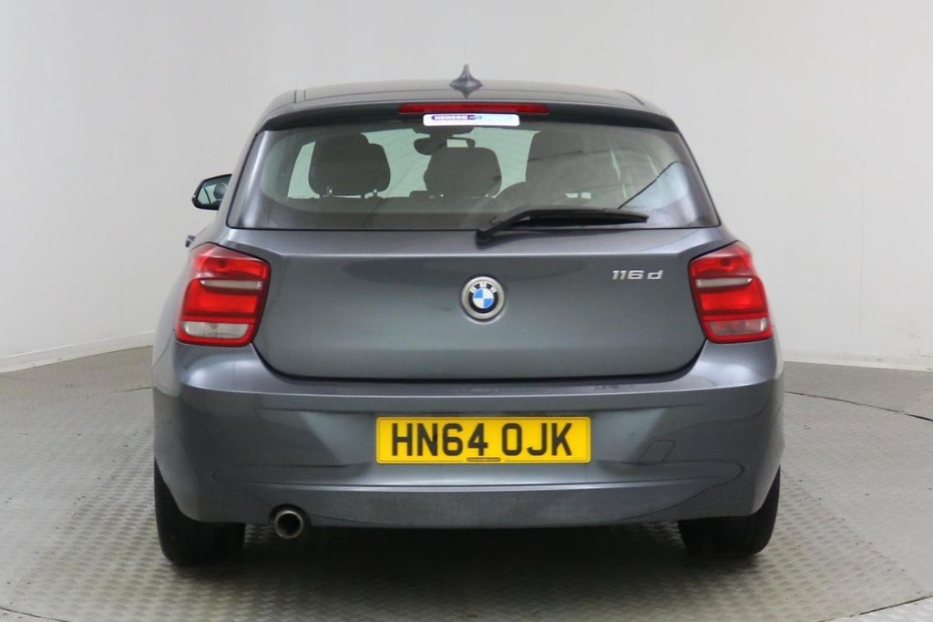 USED 2014 64 BMW 1 SERIES 1.6 116D EFFICIENTDYNAMICS 5d 114 BHP 