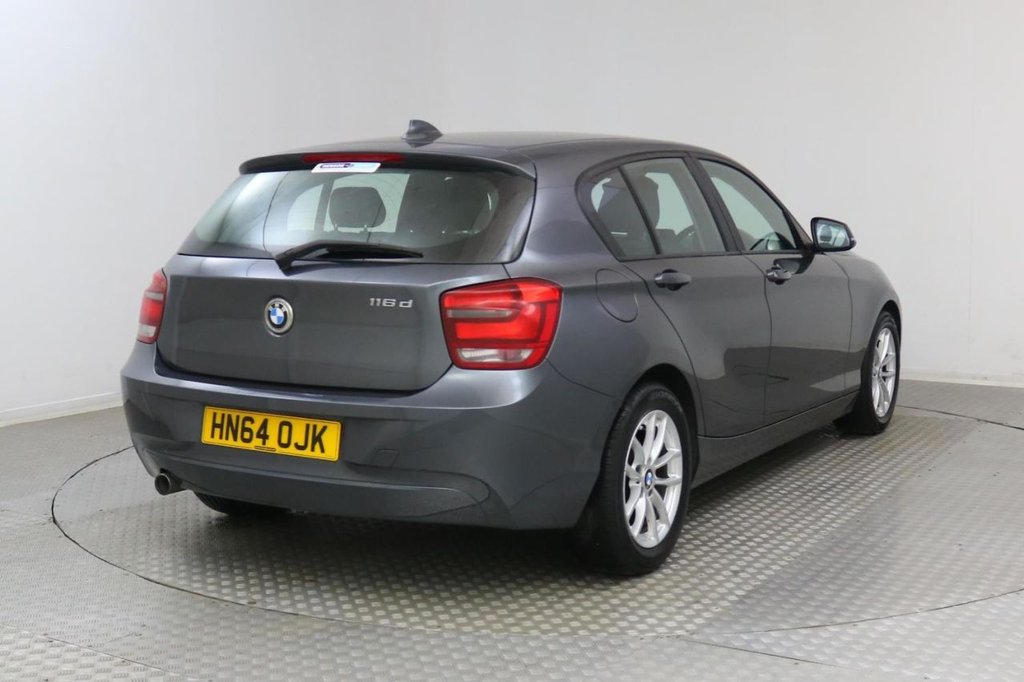 USED 2014 64 BMW 1 SERIES 1.6 116D EFFICIENTDYNAMICS 5d 114 BHP 