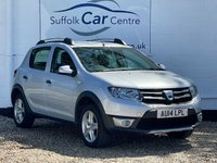 USED 2014 14 DACIA SANDERO STEPWAY 0.9 LAUREATE TCE 5d 90 BHP www.suffolkcarcentre.co.uk - Located at Lowestoft