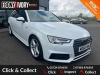 USED 2017 66 AUDI A4 2.0 AVANT TDI S LINE 5d 148 BHP FULL AUDI SERVICE HISTORY + 1 YEAR MOT + JUST HAD FULL SERVICE + GEARBOX SERVICE