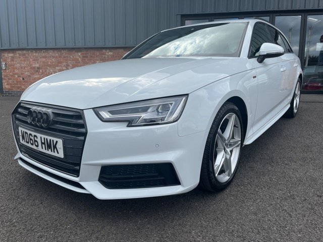 2017 66 Audi A4 2.0 AVANT TDI S LINE 5d 148 BHP