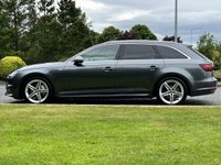 USED 2018 18 AUDI A4 2.0 AVANT TDI QUATTRO S LINE 5d 188 BHP Satellite Navigation 4WD DAB