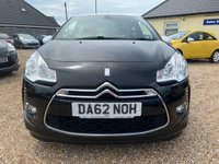 USED 2012 62 CITROEN DS3 1.6 DSTYLE PLUS 3d 120 BHP Stylish DS3 with Full History