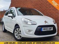 USED 2010 10 CITROEN C3 1.4 VTR PLUS 5d 72 BHP LOW MILES - RAC WARRANTY
