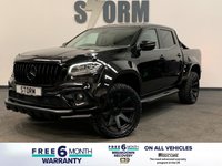 USED 2019 68 MERCEDES-BENZ X-CLASS | NO 72 | 2.3 X250 D 4MATIC POWER 4d 188 BHP CABARA BLACK, WIDE ARCH
