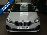 USED 2019 19 BMW 2 SERIES 1.5 218I LUXURY GRAN TOURER 5d 139 BHP 7 SEATS SAT NAV FULL LEATHER