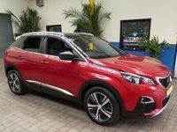 USED 2018 18 PEUGEOT 3008 1.2 PURETECH S/S GT LINE 5d 130 BHP PART LEATHER PARKING SENSORS