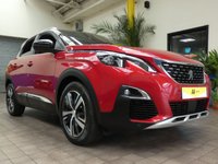 USED 2018 18 PEUGEOT 3008 1.2 PURETECH S/S GT LINE 5d 130 BHP PART LEATHER PARKING SENSORS