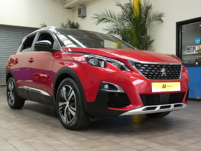 2018 18 Peugeot 3008 1.2 PURETECH S/S GT LINE 5d 130 BHP