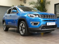 USED 2019 19 JEEP COMPASS 1.4 MULTIAIR II LIMITED 5d 138 BHP SAT NAV LEATHER CAMERA