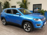 USED 2019 19 JEEP COMPASS 1.4 MULTIAIR II LIMITED 5d 138 BHP SAT NAV LEATHER CAMERA