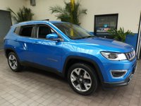USED 2019 19 JEEP COMPASS 1.4 MULTIAIR II LIMITED 5d 138 BHP SAT NAV LEATHER CAMERA
