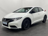 USED 2015 15 HONDA CIVIC 1.6 I-DTEC BLACK EDITION 5d 118 BHP Striking Pearlecent Orchid white, Gloss black Alloy wheels
