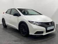 USED 2015 15 HONDA CIVIC 1.6 I-DTEC BLACK EDITION 5d 118 BHP Striking Pearlecent Orchid white, Gloss black Alloy wheels