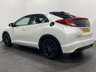 USED 2015 15 HONDA CIVIC 1.6 I-DTEC BLACK EDITION 5d 118 BHP Striking Pearlecent Orchid white, Gloss black Alloy wheels