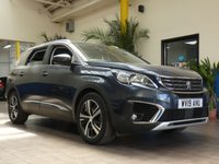 USED 2019 19 PEUGEOT 5008 1.6 PURETECH S/S ALLURE 5d 179 BHP 7 SEATS SAT NAV PART LEATHER